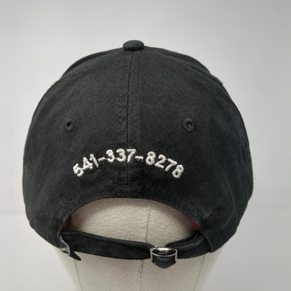 Bite Finders Slideback Hat Black OS Adjustable Embroidered Pacific Headwear