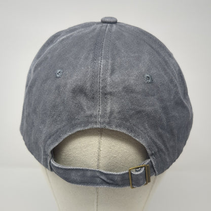 Football Mom Slideback Baseball Cap Gray One Size Adjustable Embroidered