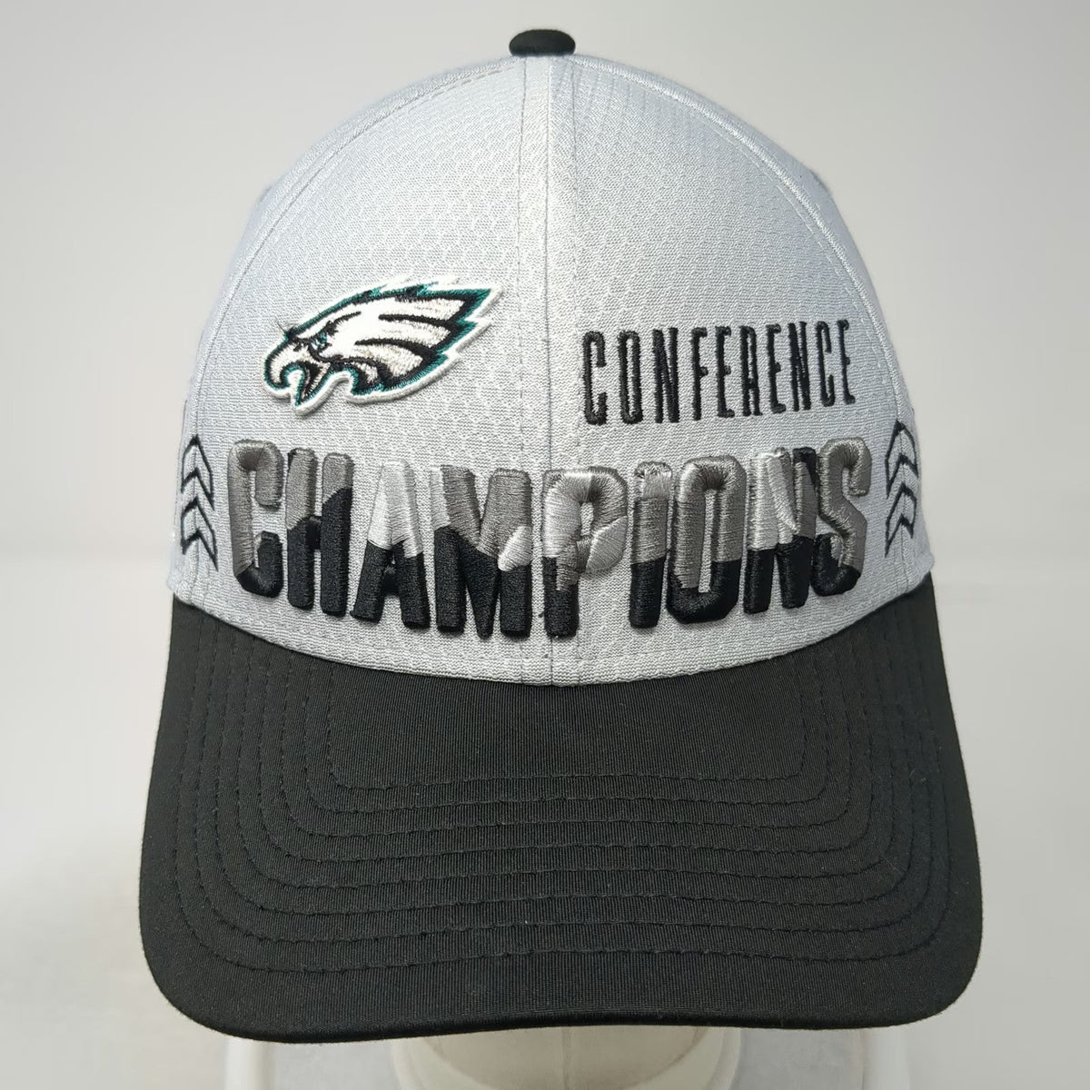 Philadelphia Eagles NFL New Era Snapback Gray One Size Super Bowl LVII Patch Hat