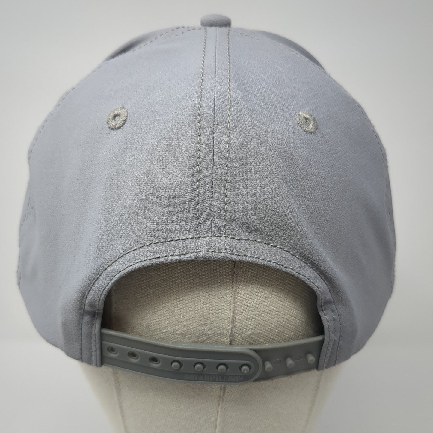 Caterpillar A Tractor Co Patch Snapback Hat Gray One Size Adjustable