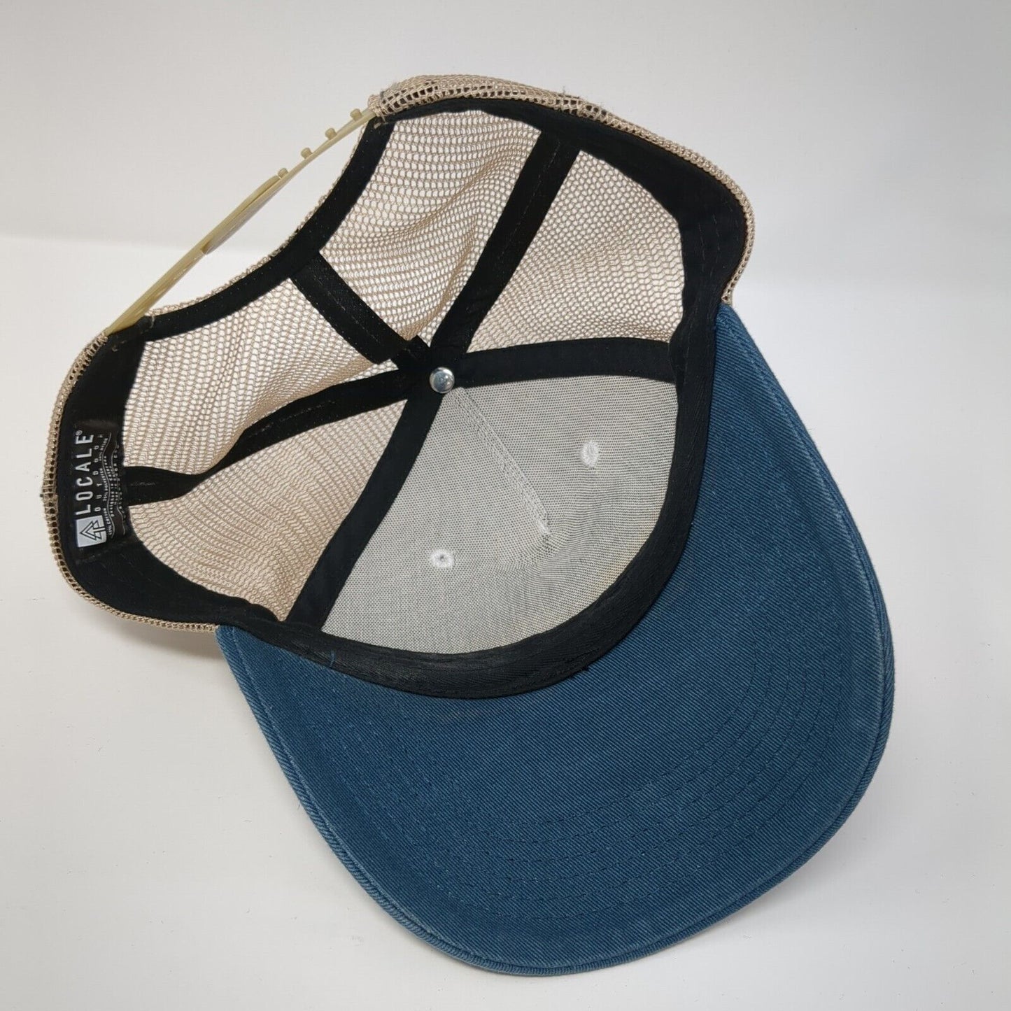 Yellowstone National Park Snapback Trucker Hat Multicolor One Size Mesh Back