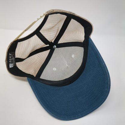 Yellowstone National Park Snapback Trucker Hat Multicolor One Size Mesh Back