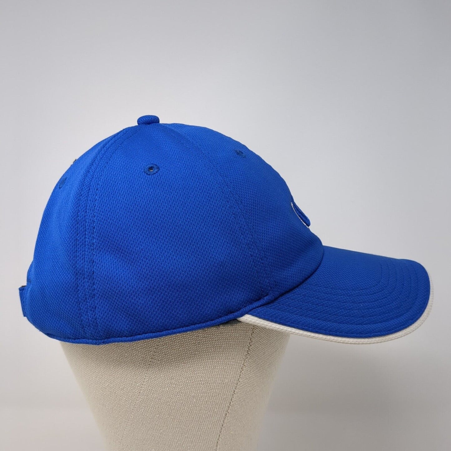 Nike Strapback Golf Hat Blue One Size Adjustable Embroidered 6 Panel Polyester