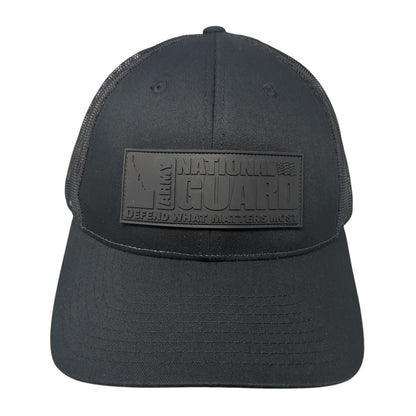 Army National Guard Defend What Matter Most Trucker Hat Black Large Richardson