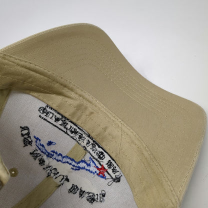 Polar Graphics US Naval Base Guantanamo Bay Cuba Beige Baseball Cap Hat Vintage