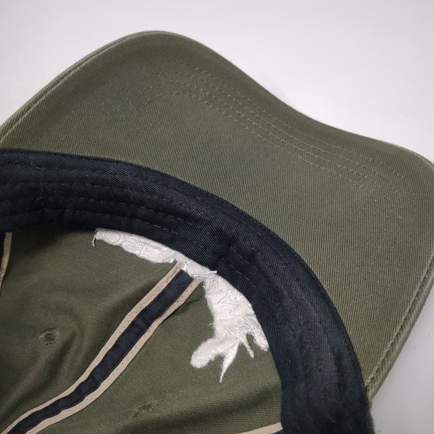 Ahead Baseball Cap Green One Size Photo Safaris Eagle Embroidered Slideback Hat