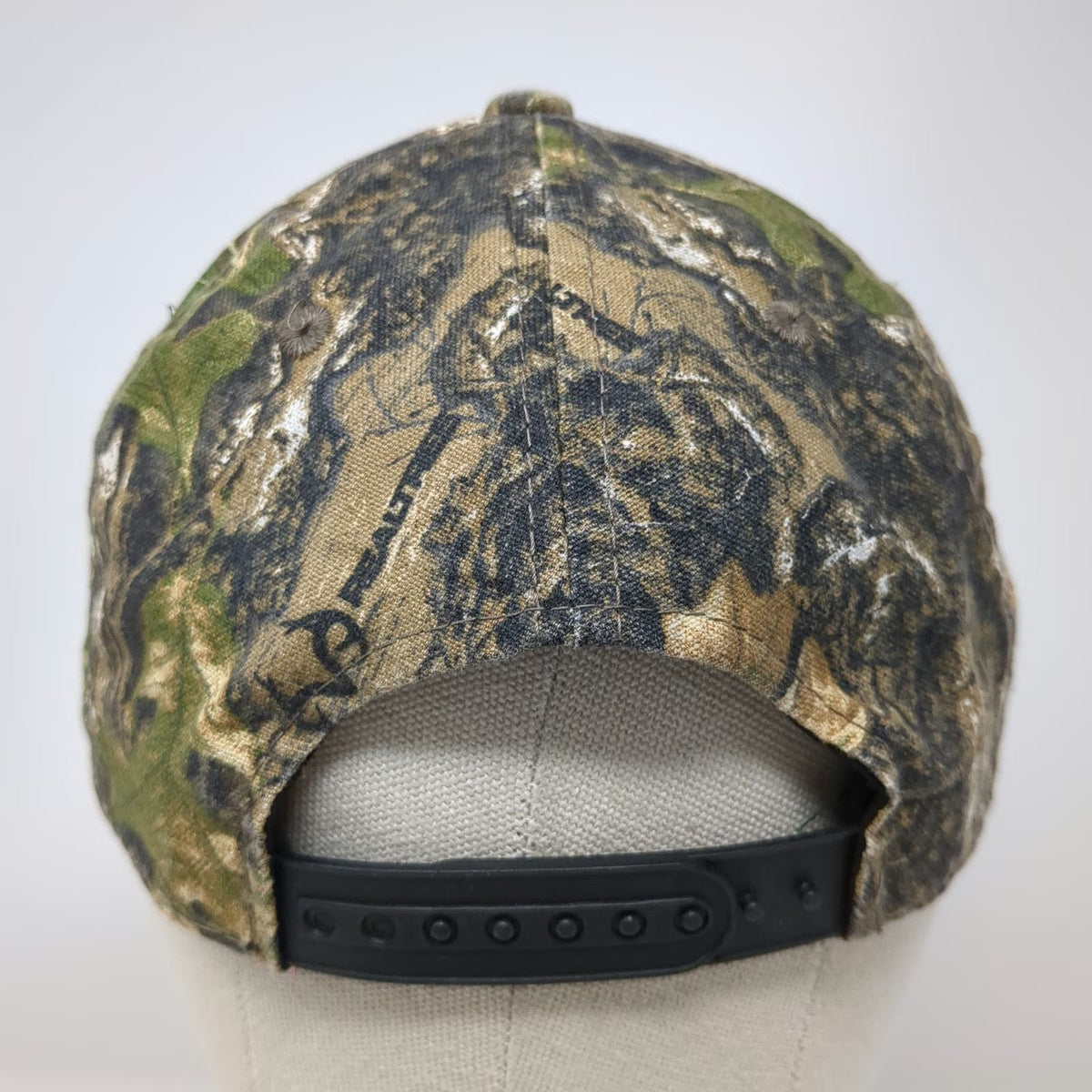 Realtree Snapback Green One Size Camo Embroidered Logo Forest Hunting Hat