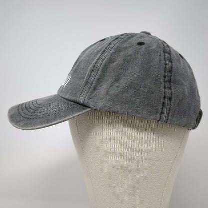 Ace Cap Inc Maui Palm Tree Gray One Size Baseball Cap Hat Embroidered Slideback