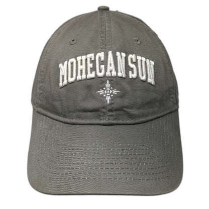 Mohegan Sun Baseball Cap Green One Size Cotton Slideback Embroidered Star Hat