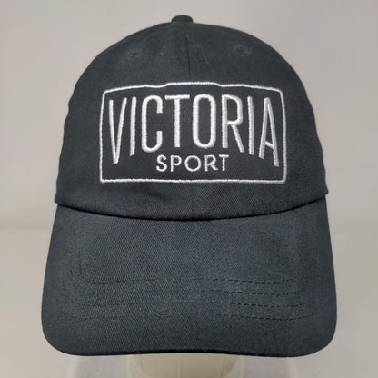 Victoria Sport Slideback Hat Black One Size Embroidered Adjustable