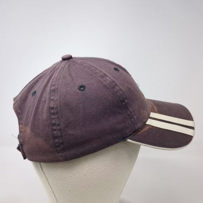 Cap America Microsoft Bing Logo Blue Baseball Cap OS Hat White Stripes Strapback
