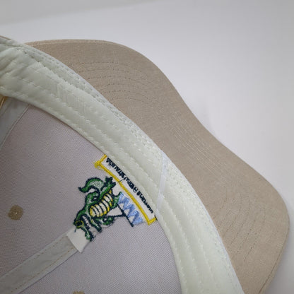 Aquatic Weed Control Slideback Baseball Cap Beige One Size Adjustable Hit Wear