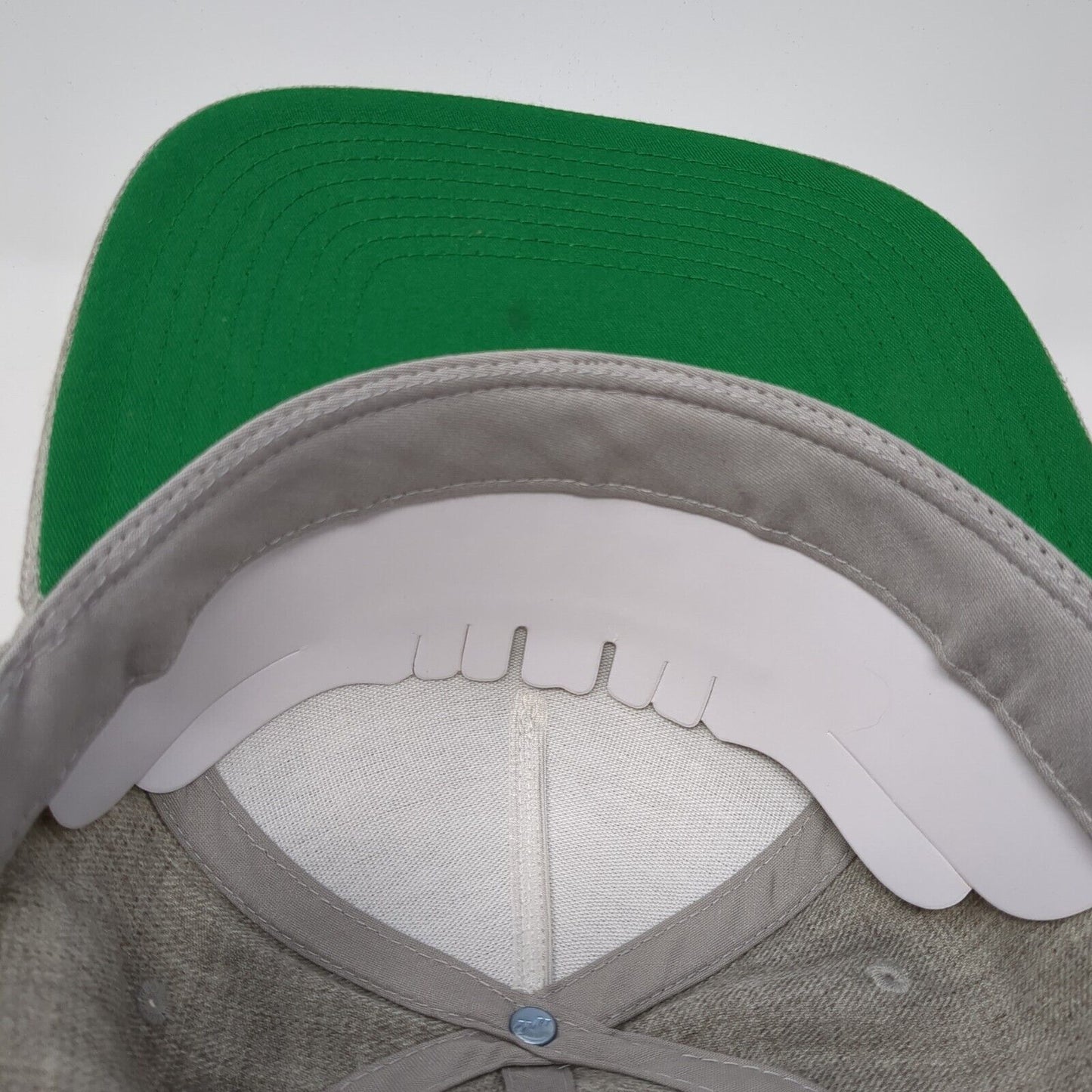 Driven Snapback Hat Gray One Size Adjustable Embroidered The Classics Yupoong