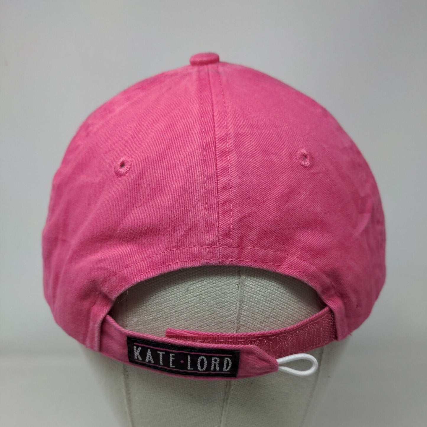 Thanks Birth Control Strapback Hat Pink Ladies Fit Embroidered Ahead