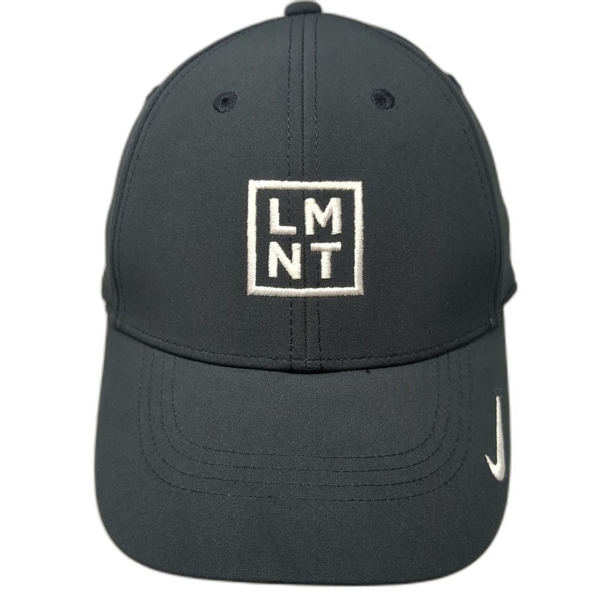 Nike Baseball Cap Black L Strapback Dri-FIT Stay Salty LMNT Golf Athletic Hat