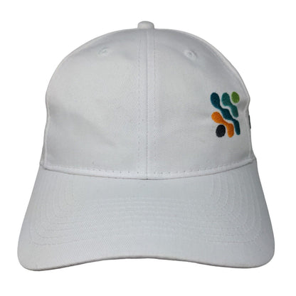 Port Authority Scholar Rock Men's Slideback Hat White Adjustable Embroidered