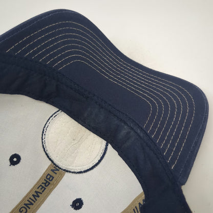 Pelican Brewing Baseball Cap Blue One Size Mesh Back Patch Born at the Beach Hat