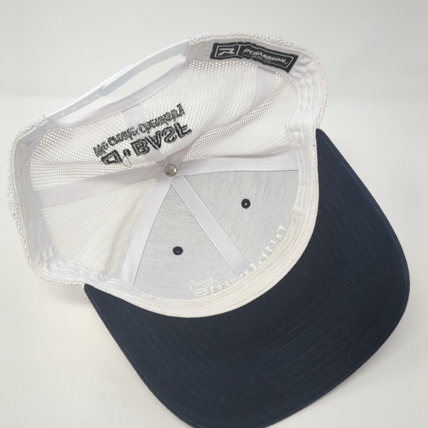 Nunhems Snapback Trucker Hat Blue One Size Adjustable Mesh Back Richardson