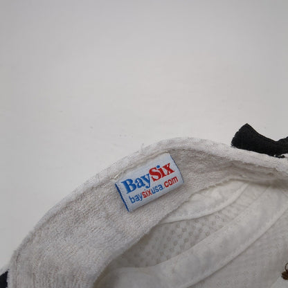 The Athlete's Foot Strapback Hat White One Size Adjustable Bay Six