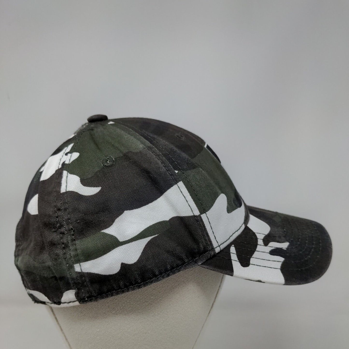 PacLease Strapback Hat Camouflage OSFM Adjustable Embroidered 6 Panel Otto