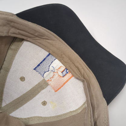 Roadway Express Slideback Hat Brown One Size Adjustable Colorblock