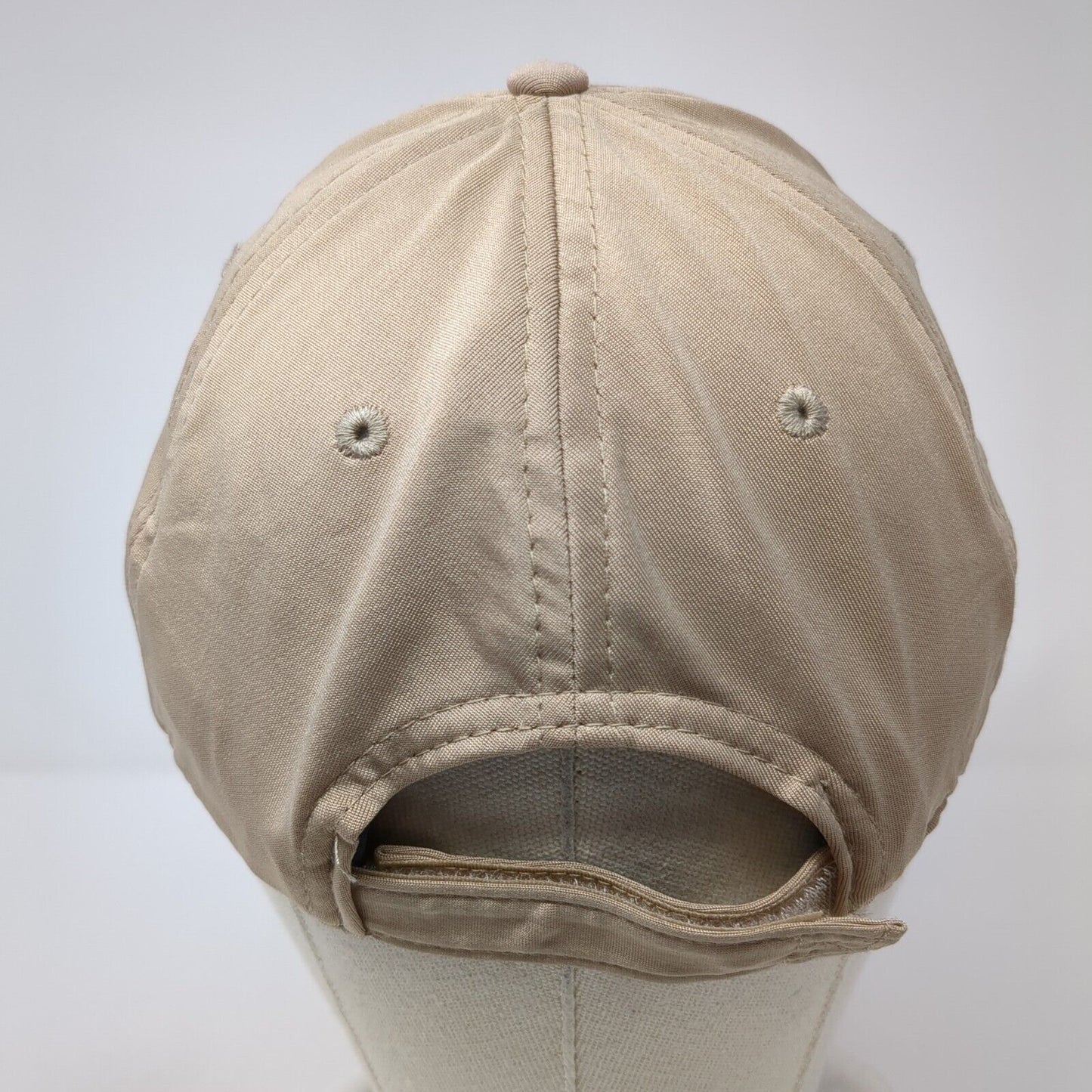 Army Navy Country Club Strapback Hat Tan One Size Adjustable Pukka