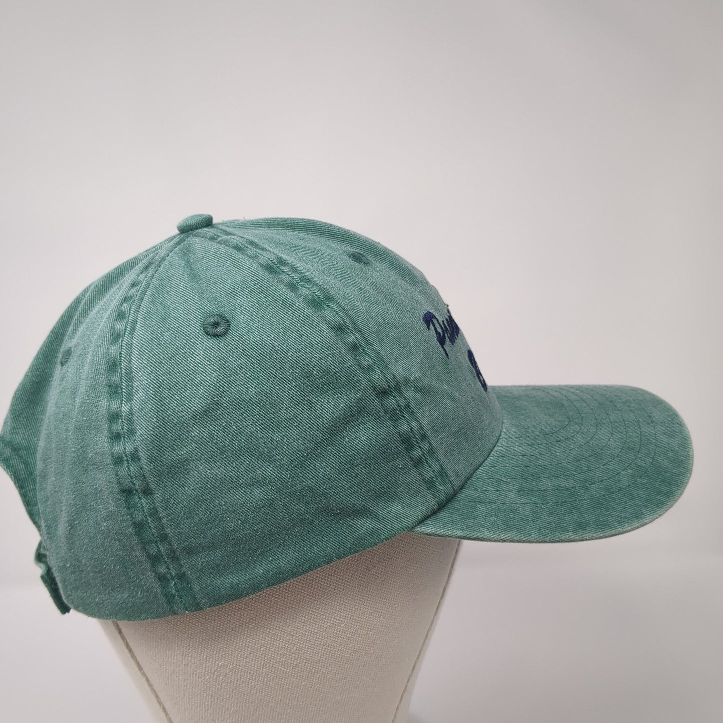 Panama City Beach Strapback Hat Green One Size Adjustable Shade Shack