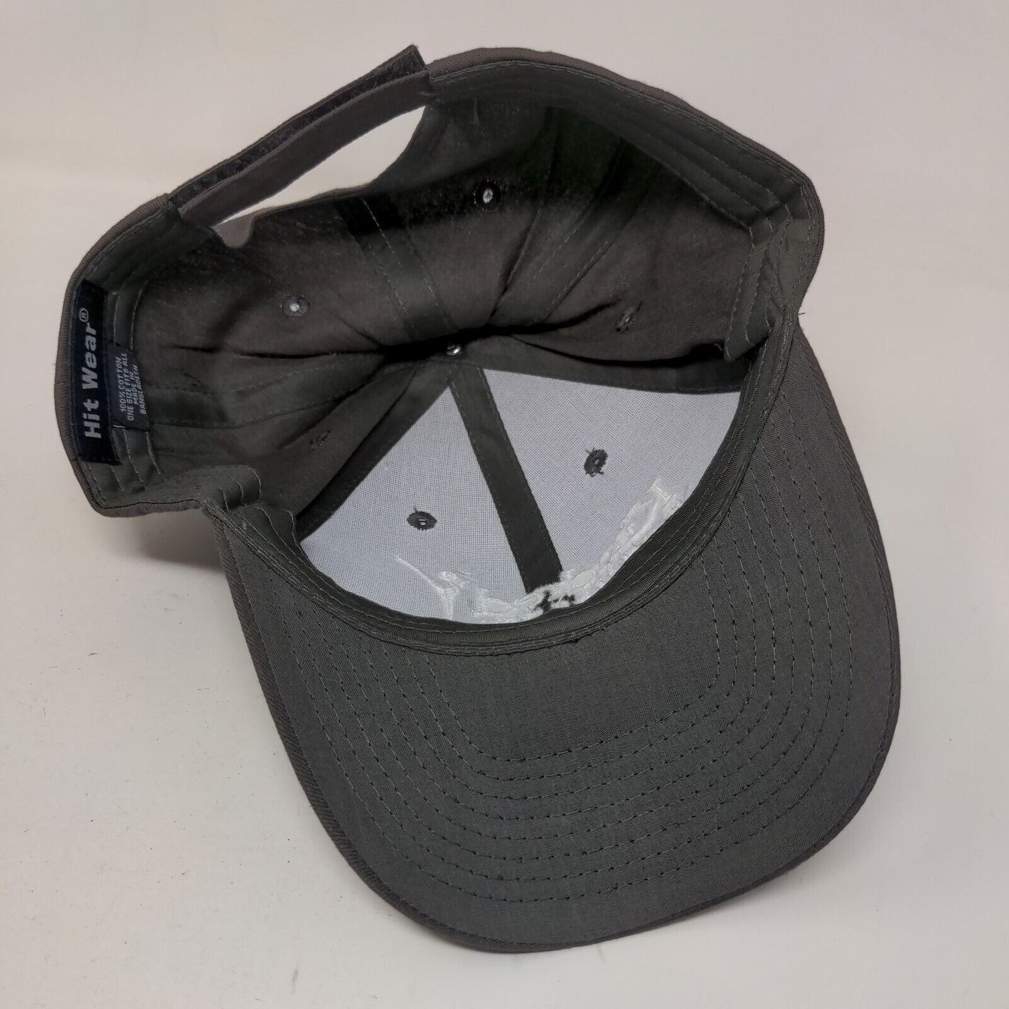 Kindred Healthcare Strapback Hat Gray OSFA Embroidered Hit Wear