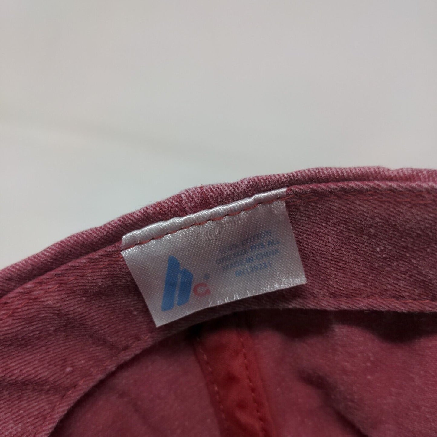 Portland Mountain Slideback Hat Red OSFA Adjustable HG 6 Panel