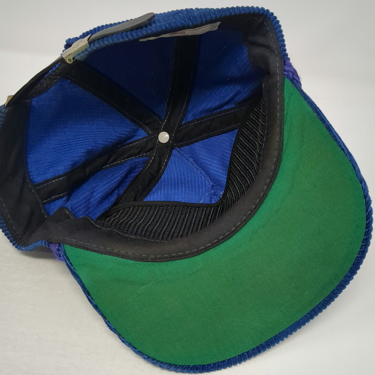 Imperial 5 Panel Blue One Size Corduroy St George Golf Club Rope Strapback Hat