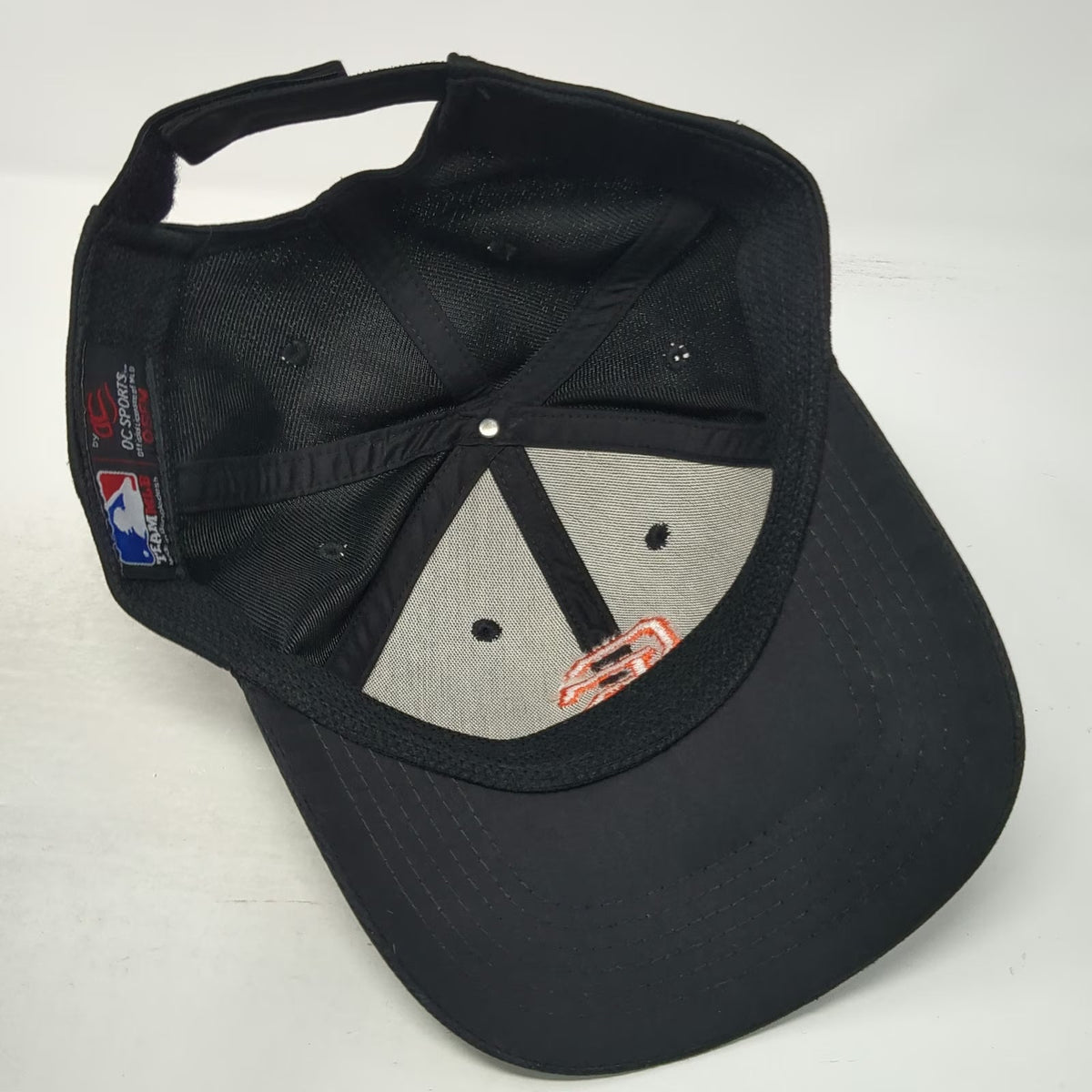 OC Sports San Francisco Giants MLB Baseball Cap Black One Size Strapback Hat