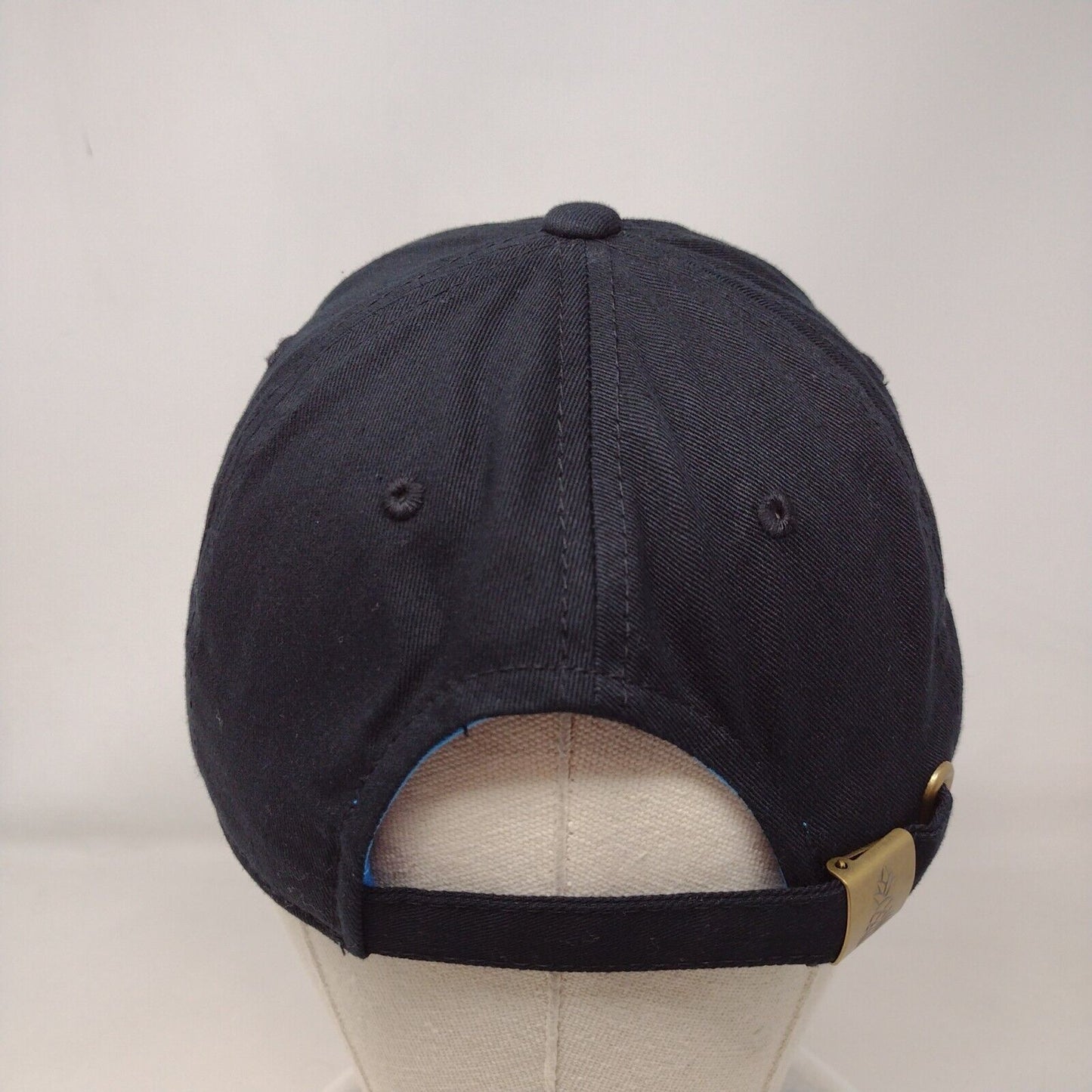 Chubbies Slideback Hat Black Embroidered Cockatoo Bird Logo 100% Cotton