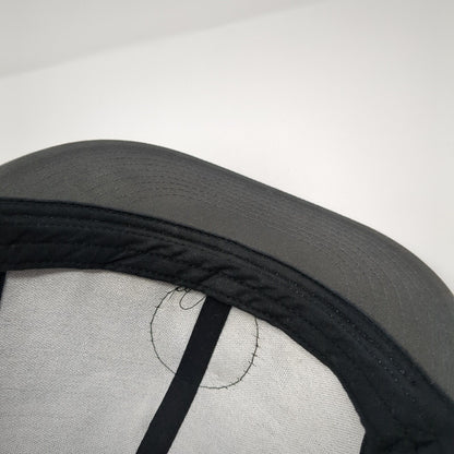 Brixton Mfg Co Patch Snapback Mesh Back Trucker Hat Gray One Size