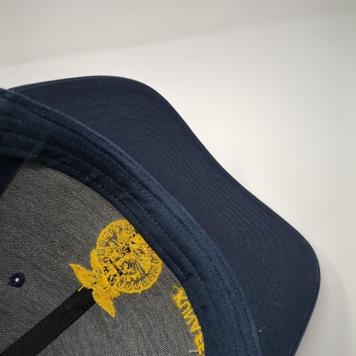 KUNA FFA Est. 1949 Snapback Trucker Hat Blue OS Adjustable Mesh Back Richardson