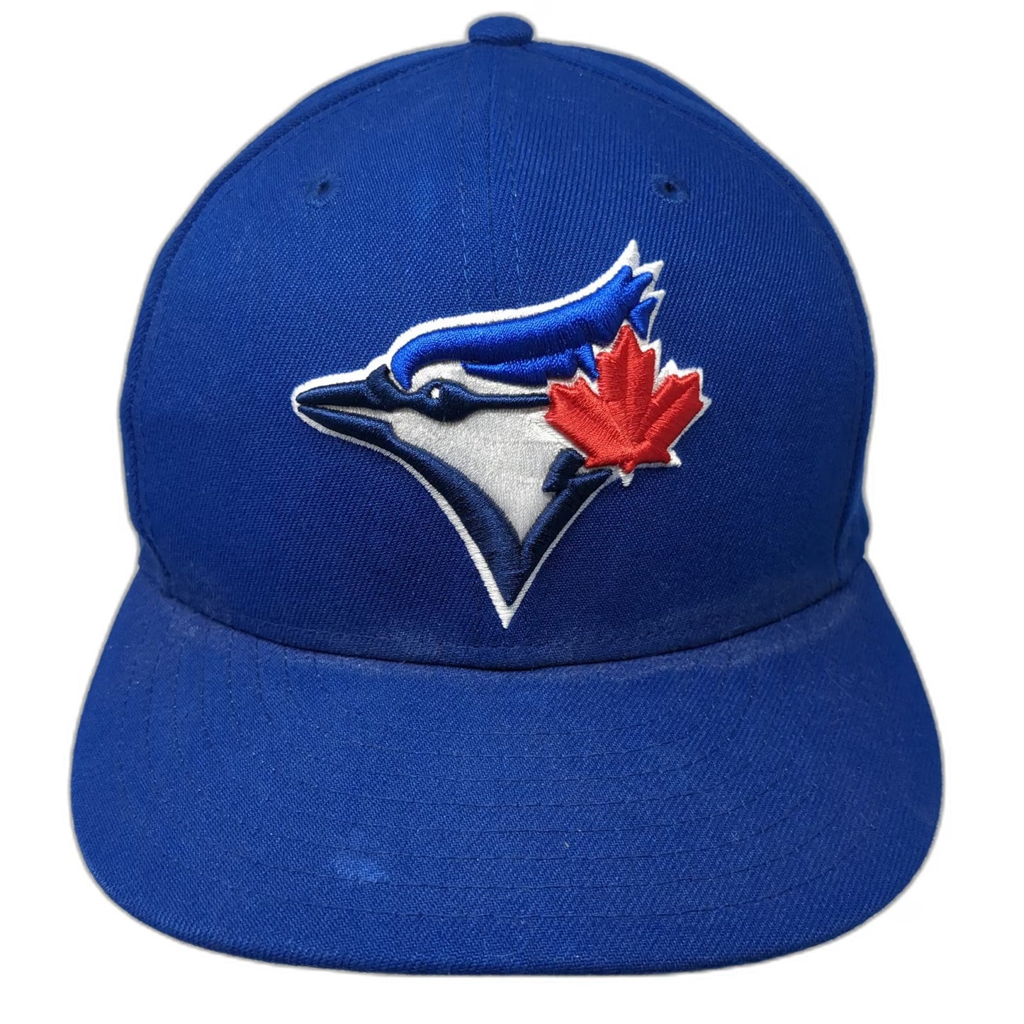 Toronto Blue Jays MLB New Era Snapback Hat Blue OSFM Flat Brim Gray Undervisor