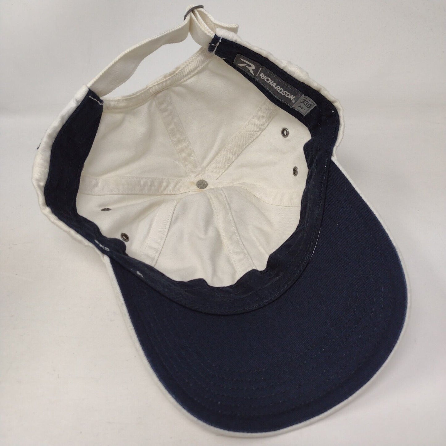 Chandlers Prime Steaks Fine Seafood Slideback Hat Cream OS Adjustable Richardson