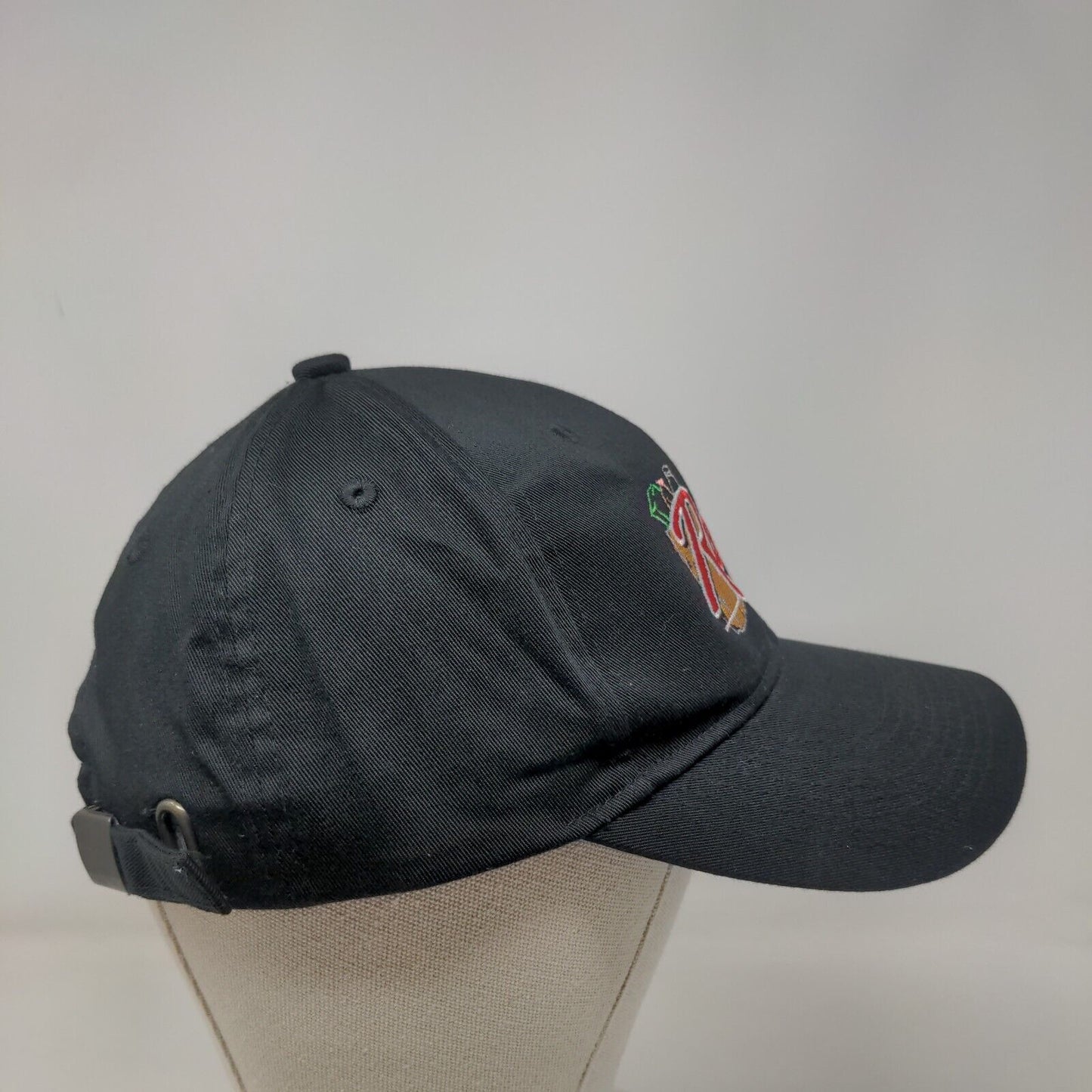 Rowe's Supermarket Slideback Hat Black One Size Embroidered Port Authority
