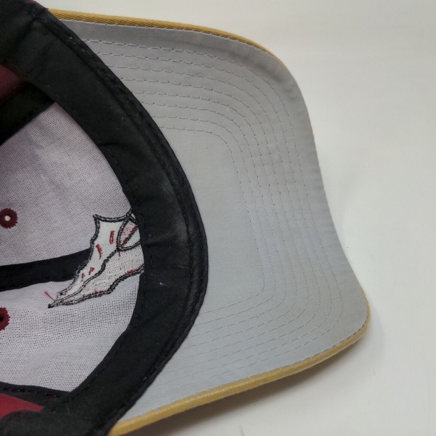 OC Sports Men's Strapback Hat Red OSFM Embroidered Florida State Seminoles Logo