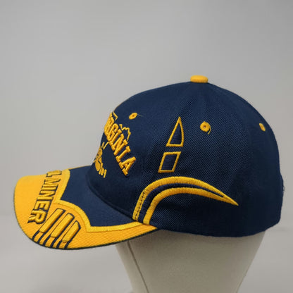 S&J Cap West Virginia Coal Miner Baseball Cap Blue Yellow One Size Hat Graphic