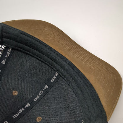 Red Dirt Hat Co. Trucker Hat Brown One Size Mesh Back Snapback Nature Patch