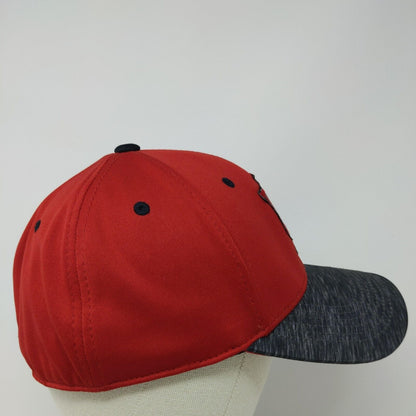 IU Indiana University Hoosiers Fitted Hat Red Top of the World Embroidered Logo