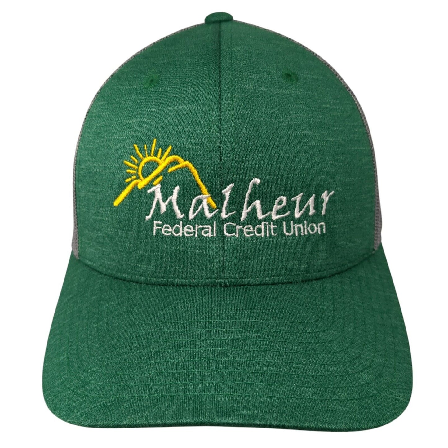 Malheur Federal Credit Union Snapback Trucker Hat Multicolor One Size