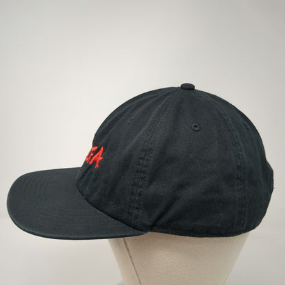 AS Colour Baseball Cap Black One Size SOFA Embroidered Cotton Slideback Hat