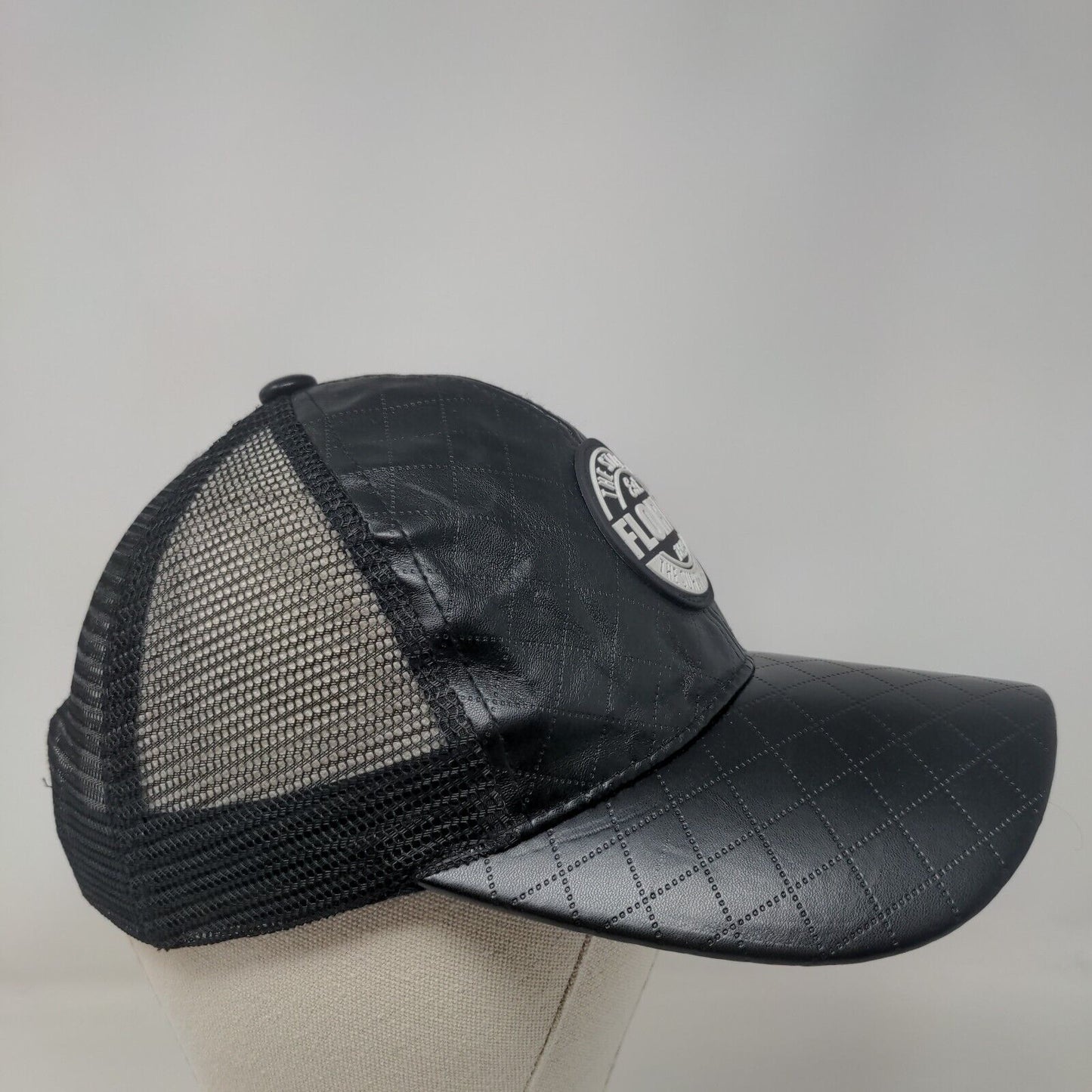 The Stae of Florida The Sunshine State Snapback Hat Black One Size Adjustable