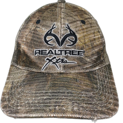 Signatures Baseball Cap Brown XL Realtree Xtra Camo Embroidered Stretch Fit Hat