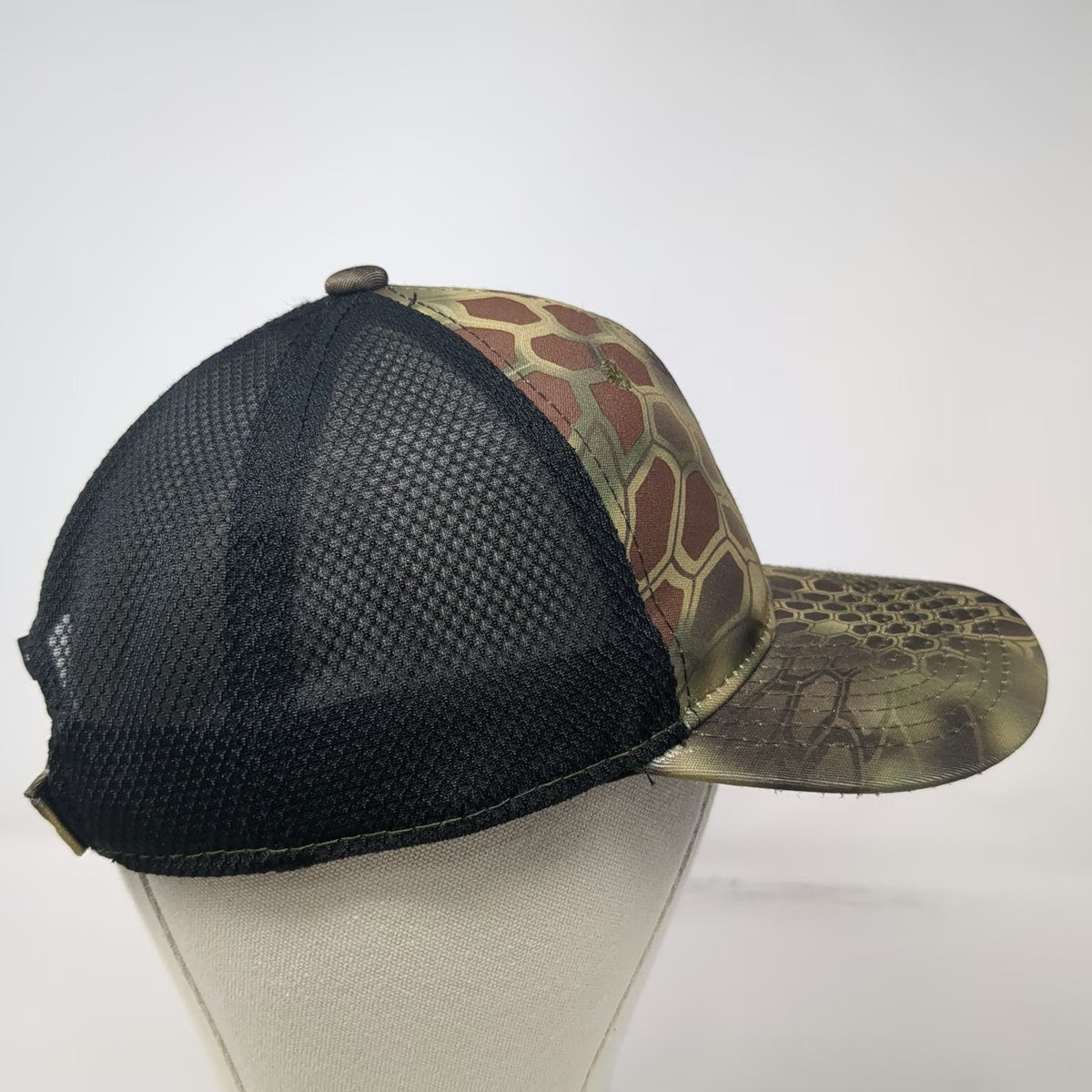 Outdoor Cap Green OSFM Baseball Cap Midet Firearms Kryptek Camo Mesh Back Hat