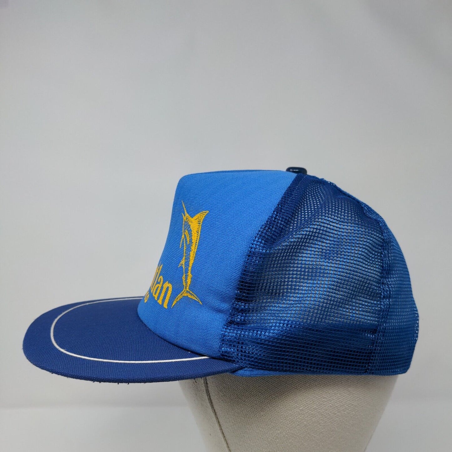 Mazatlan Mexico Snapback Trucker Hat Blue Adjustable Mesh Back 6 Panel