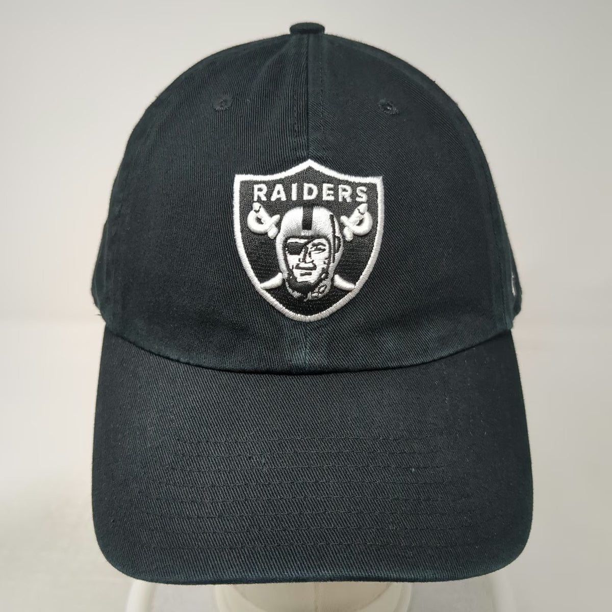 Las Vegas Raiders NFL '47 Cap Black One Size Adjustable Shield Logo Curved Hat