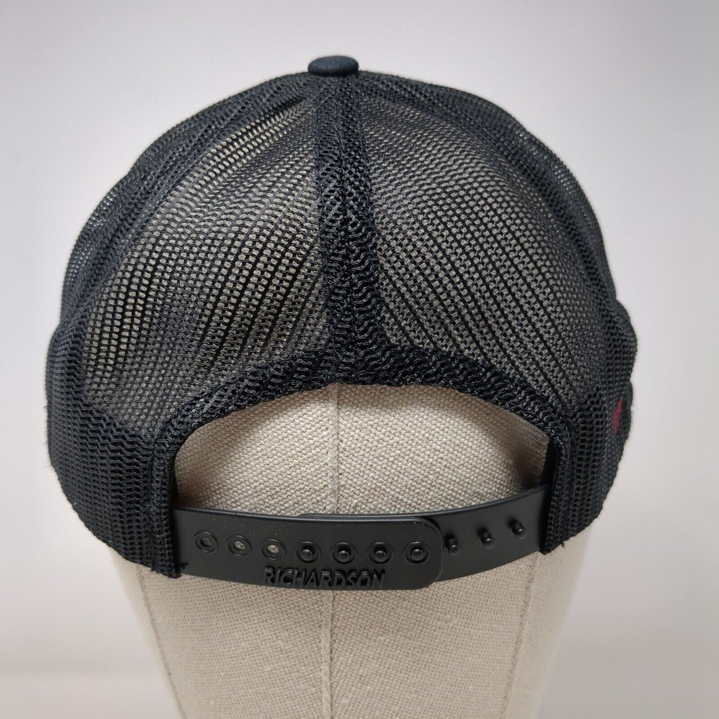 Lazy MO Ranch Snapback Trucker Hat Black OSFA Solid We Have The Beef
