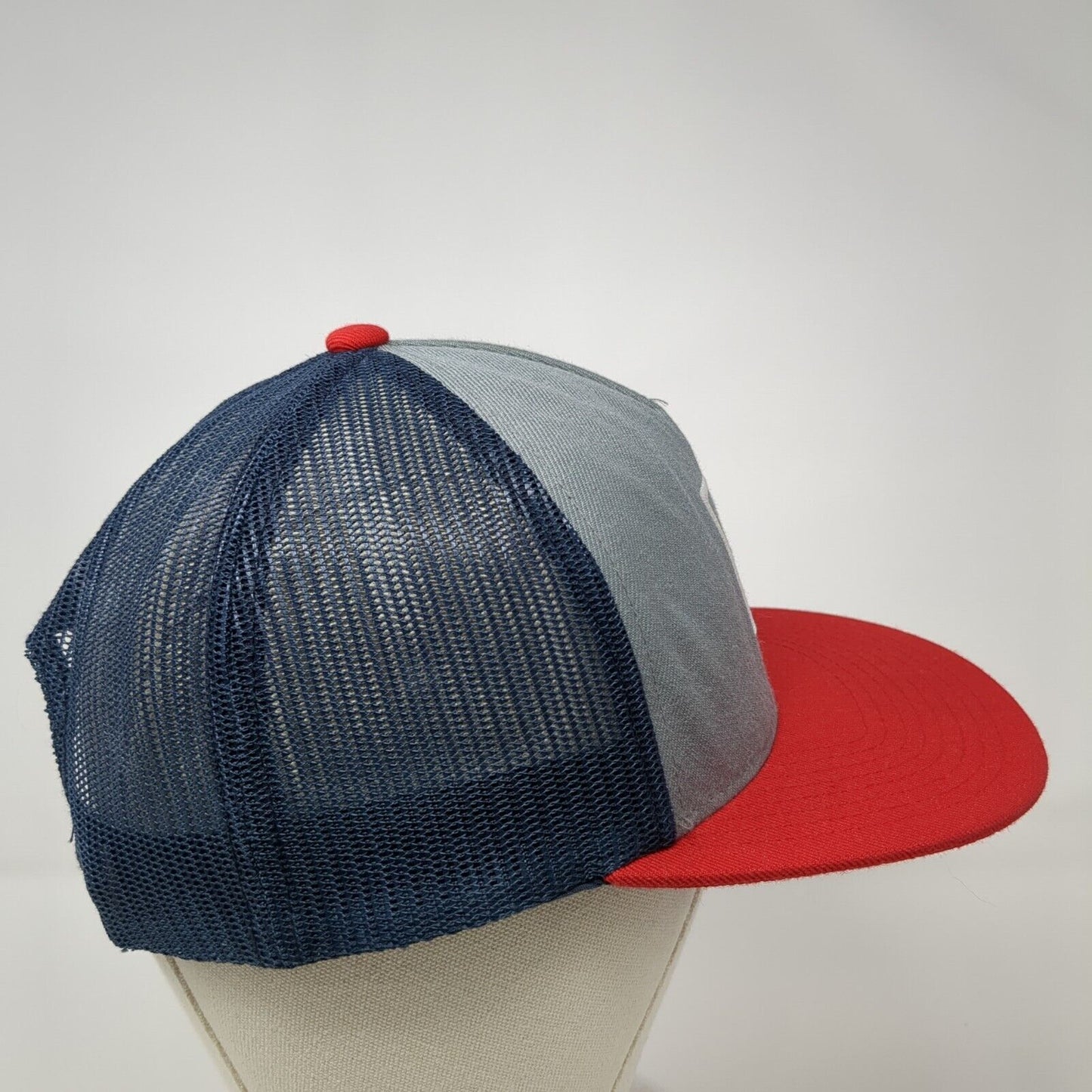 VA RVCA Snapback Trucker Hat Multicolor One Size Mesh Back Adjustable